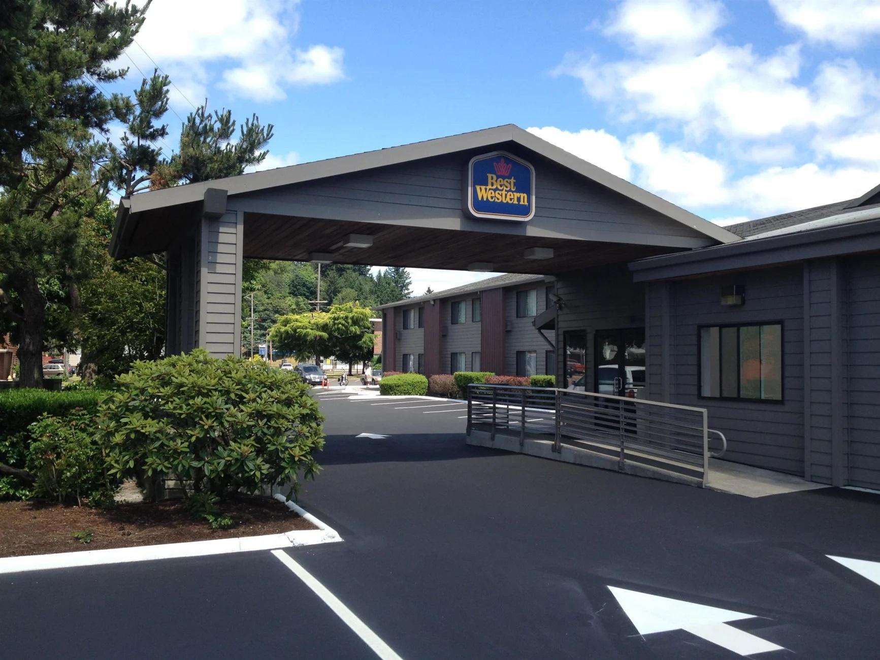 Best Western Aladdin Inn Келсо Екстер'єр фото